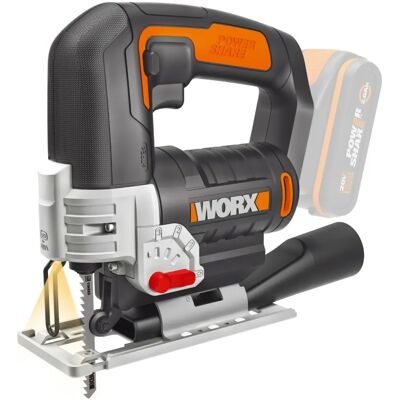 Worx Wx543.9 - 20V - Cordless - Body Only - Jigsaw Worx Wx543.9 - 20V - Cordless - Body Only - Jigsaw
