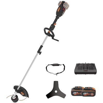 Worx NITRO WG186E - Tagliabordi multifunzione a batteria - 40V, 4Ah Worx NITRO WG186E - Tagliabordi multifunzione a batteria - 40V, 4Ah