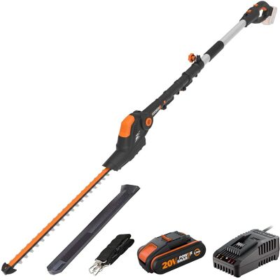 Tagliasiepi telescopico a batteria Worx WG252E - Lama in acciaio 20V Tagliasiepi telescopico a batteria Worx WG252E - Lama in acciaio 20V