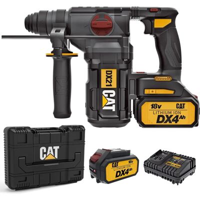 CAT DX21 Hammer drill - Impact energy 2.2J - 5 functions - SDS Plus system CAT DX21 Hammer drill - Impact energy 2.2J - 5 functions - SDS Plus system