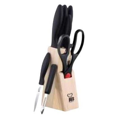 Conjunto de Facas de Cozinha Bergner RB-8813 - 8 Peças Conjunto de Facas de Cozinha Bergner RB-8813 - 8 Peças