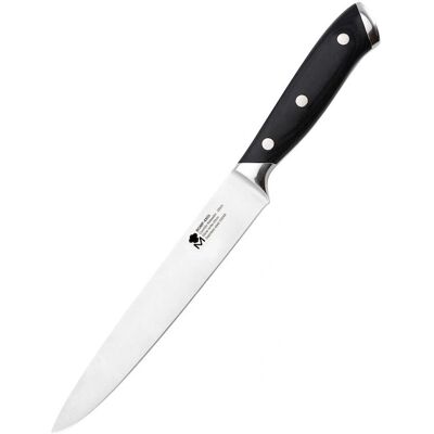 Masterpro Schwarzes Edelstahl Filetiermesser - Küchenwerkzeug Masterpro Schwarzes Edelstahl Filetiermesser - Küchenwerkzeug