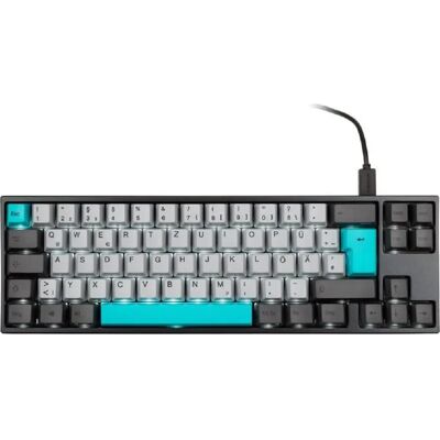 Ducky Miya Pro Moonlight TKL Gaming Tastatur - Weiße LED, Dunkelgrau Ducky Miya Pro Moonlight TKL Gaming Tastatur - Weiße LED, Dunkelgrau