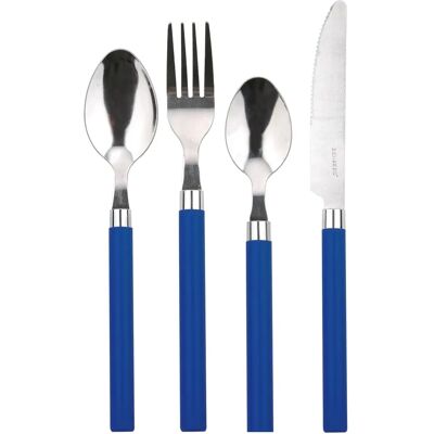 Renberg Happie Blue Ensemble de Couverts 24 Pièces - Acier Inoxydable Renberg Happie Blue Ensemble de Couverts 24 Pièces - Acier Inoxydable