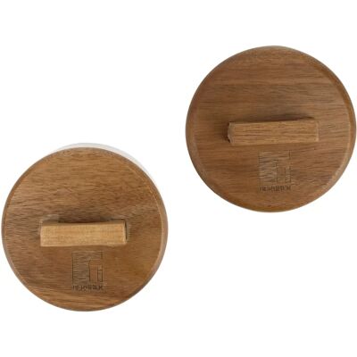 Set di 2 Barattoli in Vetro Bergner - 350ml, 500ml - Trasparente Set di 2 Barattoli in Vetro Bergner - 350ml, 500ml - Trasparente