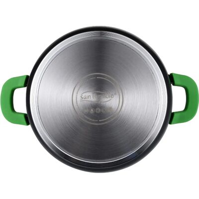 Cacerola Vitoria San Ignacio 20cm en Aluminio Fundido con Tapa Cacerola Vitoria San Ignacio 20cm en Aluminio Fundido con Tapa