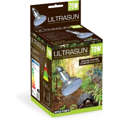 Ultrasun UVB 70W Reptilienlampe - UVB-Lampe für Reptilien Ultrasun UVB 70W Reptilienlampe - UVB-Lampe für Reptilien