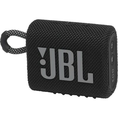 JBL GO 3 Black Portable Waterproof Bluetooth Speaker - Portable Bluetooth Speaker JBL GO 3 Black Portable Waterproof Bluetooth Speaker - Portable Bluetooth Speaker