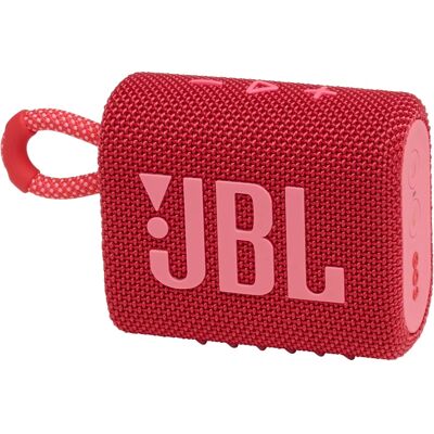 JBL Go 3 Portable Waterproof Bluetooth Speaker - Red - Portable Bluetooth Speaker JBL Go 3 Portable Waterproof Bluetooth Speaker - Red - Portable Bluetooth Speaker