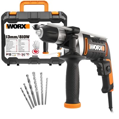 Atornillador inalámbrico Worx Wx255 - Compacto, 3 Nm, LED Atornillador inalámbrico Worx Wx255 - Compacto, 3 Nm, LED