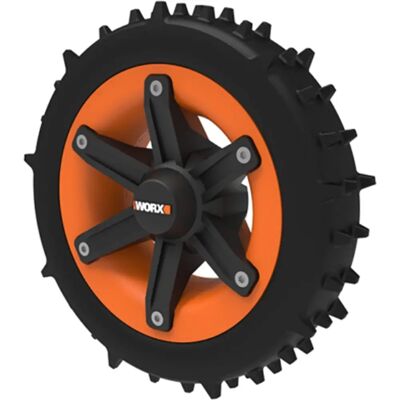 WORX Landroid Robot Wheel - 22.5cm - Black - Lawn Mower Robot Type WORX Landroid Robot Wheel - 22.5cm - Black - Lawn Mower Robot Type