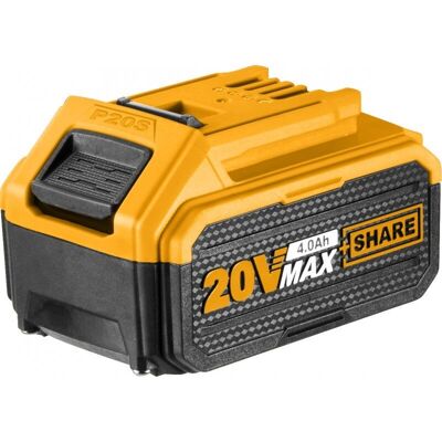 INGCO 20V Lithium-Ionen-Akku mit LED - Für P20S kompatibel INGCO 20V Lithium-Ionen-Akku mit LED - Für P20S kompatibel