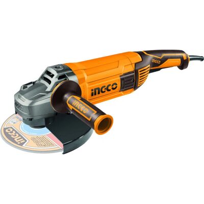Amoladora angular INGCO 230mm 2400W M14 - Herramienta eléctrica Amoladora angular INGCO 230mm 2400W M14 - Herramienta eléctrica