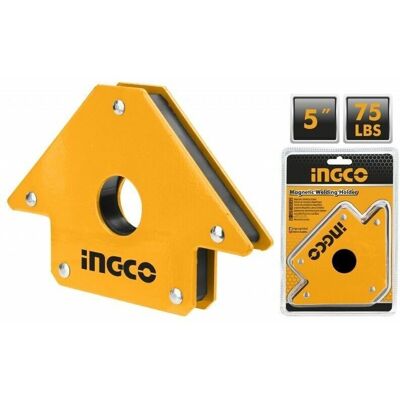 INGCO - Magnetic Welding Angle Clamp - 45°-135° - 75 lb - 5" - Magnetic welding clamp INGCO - Magnetic Welding Angle Clamp - 45°-135° - 75 lb - 5" - Magnetic welding clamp