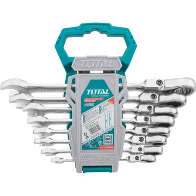 TOTAL TOOLS Set Di Chiavi Da 8 Pezzi - Hand Tool Set TOTAL TOOLS Set Di Chiavi Da 8 Pezzi - Hand Tool Set