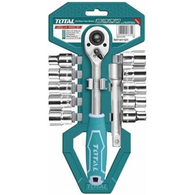 Set di 12 bussole TOTAL-TOOLS - Industriale Set di 12 bussole TOTAL-TOOLS - Industriale