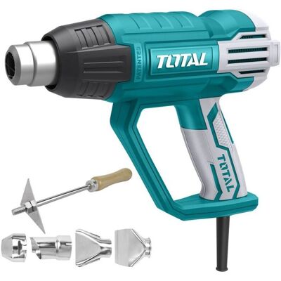 TOTAL - 2000W - 50-570°C - 300/500 L/min - Pistola termica TOTAL - 2000W - 50-570°C - 300/500 L/min - Pistola termica