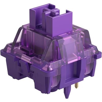 AKKO - CS Switch - Violet - 45 pcs - Keyboard Switches - Publicité AKKO - CS Switch - Violet - 45 pcs - Keyboard Switches - Publicité