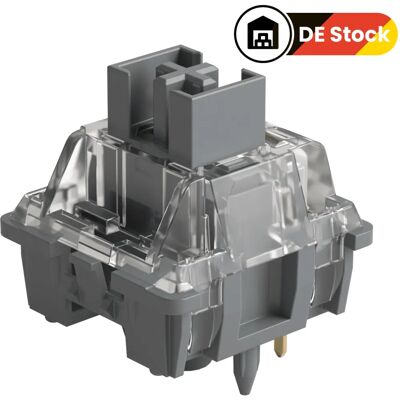 Interrupteurs Akko V3 Pro Argentés - Mécaniques, 45 pcs, RGB compatible - Publicité Interrupteurs Akko V3 Pro Argentés - Mécaniques, 45 pcs, RGB compatible - Publicité