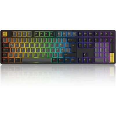 Akko Black & Gold 5108B Plus Wireless Gaming-Tastatur - RGB, Hot-Swap Akko Black & Gold 5108B Plus Wireless Gaming-Tastatur - RGB, Hot-Swap