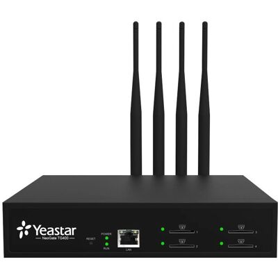 Yeastar TG400L Schwarzes Gateway - Gateway/Controller Yeastar TG400L Schwarzes Gateway - Gateway/Controller