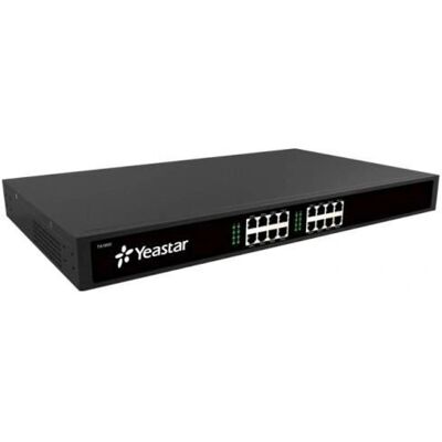 Yeastar TA1600 Gateway - 16 FXS VoIP-Gateway - Schwarz - Gateway/Controller Yeastar TA1600 Gateway - 16 FXS VoIP-Gateway - Schwarz - Gateway/Controller