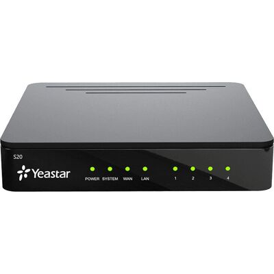 Yeastar S20 Gateway - Hybride PBX für 20 Nutzer Yeastar S20 Gateway - Hybride PBX für 20 Nutzer