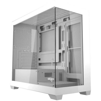 Darkflash Tech C218M Weißer Kompakt-PC-Gehäuse Darkflash Tech C218M Weißer Kompakt-PC-Gehäuse