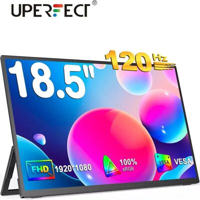 UPERFECT 18,5 Zoll IPS LCD Monitor - 120Hz HDR Tragbar UPERFECT 18,5 Zoll IPS LCD Monitor - 120Hz HDR Tragbar