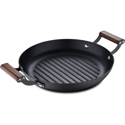 Poêle en fonte Masterpro ODÍN - 28cm - Noir Poêle en fonte Masterpro ODÍN - 28cm - Noir