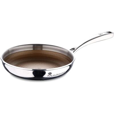Masterpro Padella in Acciaio Inox 28cm - Qualità Professionale Masterpro Padella in Acciaio Inox 28cm - Qualità Professionale