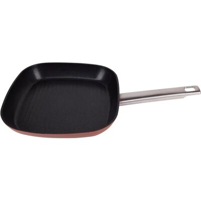 Poêle carrée en aluminium forgé SAN IGNACIO - 24cm - Antiadhésive - Induction - Publicité Poêle carrée en aluminium forgé SAN IGNACIO - 24cm - Antiadhésive - Induction - Publicité