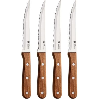 Set di 4 coltelli da carne San Ignacio - Acciaio inox 11cm Set di 4 coltelli da carne San Ignacio - Acciaio inox 11cm
