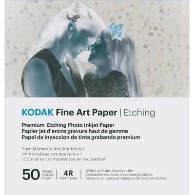 Papier Fine Art KODAK - 10x15cm, 50 Arkuszy Papier Fine Art KODAK - 10x15cm, 50 Arkuszy