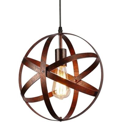 Comely - Industrial Vintage E27 - Red - Pendant lamp Comely - Industrial Vintage E27 - Red - Pendant lamp