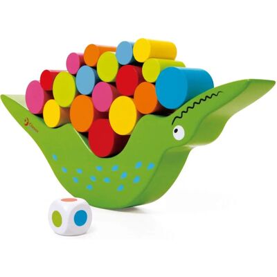 Avocado House 078 Gioco di equilibrio classico del mondo dei coccodrilli - Per bambini 3+ Avocado House 078 Gioco di equilibrio classico del mondo dei coccodrilli - Per bambini 3+