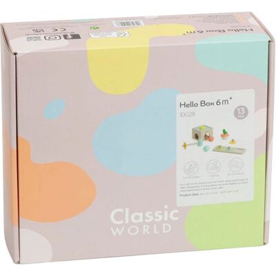 Classic World Baby Spielzeug Geschenkset - 3-in-1 Holzspielzeug Classic World Baby Spielzeug Geschenkset - 3-in-1 Holzspielzeug