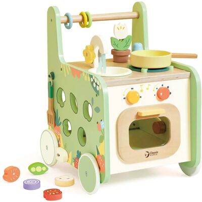 Classic World Holz-Kinderwagen Küche - Spielzeug Classic World Holz-Kinderwagen Küche - Spielzeug