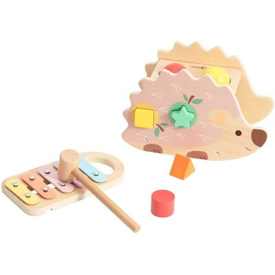 Classic World Igel Holzhammer Spielzeug - Mehrfarbig Classic World Igel Holzhammer Spielzeug - Mehrfarbig