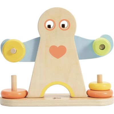 Classic World Holz Hercules Balance Spiel - Pädagogisches Balance-Spiel Classic World Holz Hercules Balance Spiel - Pädagogisches Balance-Spiel