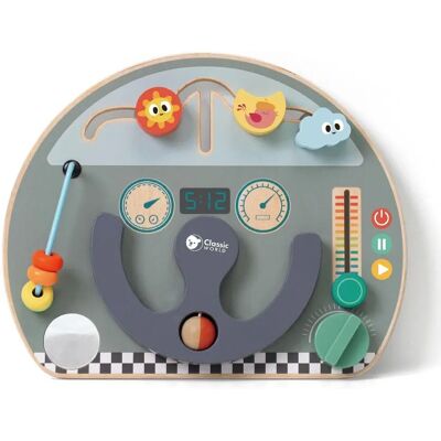 Classic World Reise-Beschäftigungsbrett – Auto Spielzeug ab 1 Jahr Classic World Reise-Beschäftigungsbrett – Auto Spielzeug ab 1 Jahr