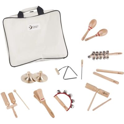 Classic World 9 Musikinstrumente Set - Holzmusikinstrumente Classic World 9 Musikinstrumente Set - Holzmusikinstrumente