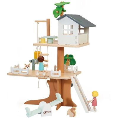 Hippychick Classic World Maison dans l'Arbre - Jeu en bois pour enfants - Publicité Hippychick Classic World Maison dans l'Arbre - Jeu en bois pour enfants - Publicité
