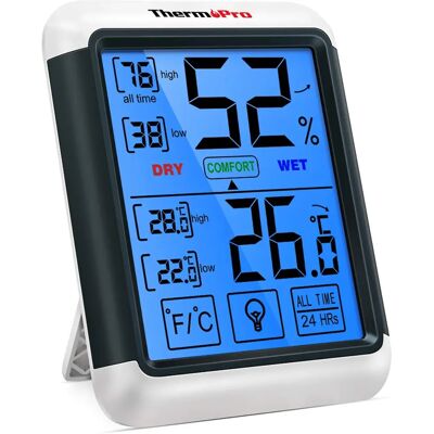 Higrômetro ThermoPro TP55EU UMI Essentials Higrômetro ThermoPro TP55EU UMI Essentials