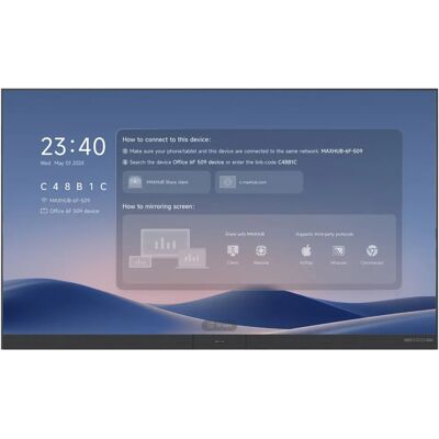 MAXHUB - LX120V07 - 120 pouces - Full HD - display - Publicité MAXHUB - LX120V07 - 120 pouces - Full HD - display - Publicité