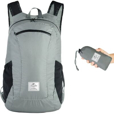 Zaino pieghevole ultraleggero grigio Naturehike 18L - Zaino Zaino pieghevole ultraleggero grigio Naturehike 18L - Zaino