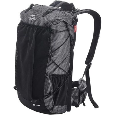 Naturehike Mochila de Senderismo Negra 40+5L Naturehike Mochila de Senderismo Negra 40+5L
