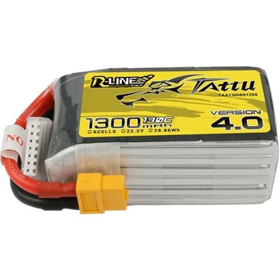 Tattu R-Line 4.0 1300mAh 22,2V LiPo Batterie - UAV Energie Tattu R-Line 4.0 1300mAh 22,2V LiPo Batterie - UAV Energie