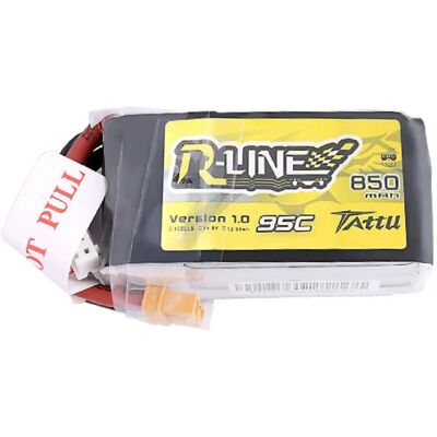 Tattu TAA8504S95XT3 Batterie Drone - LiPo 14.8V 850mAh - Publicité Tattu TAA8504S95XT3 Batterie Drone - LiPo 14.8V 850mAh - Publicité
