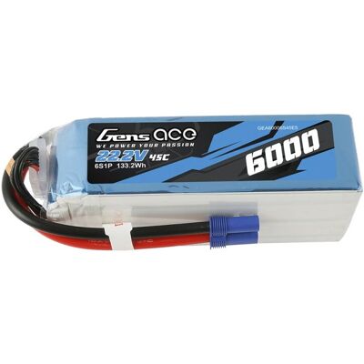 RC-batterij Gens ace GEA60006S45E5 - 6000mAh 45C 6S EC5 RC-batterij Gens ace GEA60006S45E5 - 6000mAh 45C 6S EC5